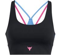 Under Armour Women's Medium Impact Sports Bra Noir 12 (M) Female