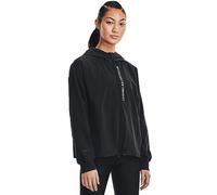 Under Armour Woven FZ Damen Jacket Trainingsjacke Sportjacke Laufjacke Noir