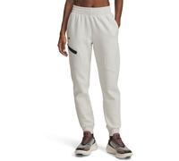 Under Armour Women's Unstoppable Closed Hem Fleece Jogger Blanc Sommet 14 (L) Female