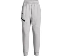 Under Armour Women's Unstoppable Closed Hem Fleece Jogger Mod Gris 12 (M) Female