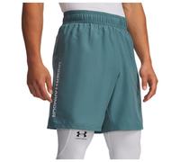 Under Armour - Woven Wordmark Shorts - Short - XXL - Regular - jasper blue