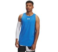 Under Armour Zone Tank Top Hommes, débardeur Homme Confortable et Respirant pour l'entraînement, Tank Top de Basket pour Homme, Blue Atlantis / / White, XXL