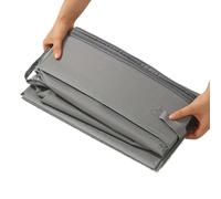 Under Bed Container, Foldable Storage Box for Closet, High Qualities Oxford Cloth with Reinforced Construction Organized, Storage Solution for Living Room, Apartment, Dorm, Home and Travel Use