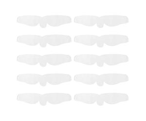 Under Bra Doublures de transpiration - Draps doux non tissés absorbant la transpiration, inserts en tissu respirant et anti-humidité, accessoires de séchage de poitrine confortables | Lot de draps