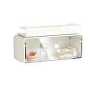 Under Cabinet Drawer, Bathroom Organizer, Glide Out Storage with Sturdy Layer, Anti-Moisture Utility with Refined Texture, 8.86×4.53×4.53in Compact Set, Household Category, Divider Fixture for Kitchen
