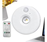 Under Cabinet light- 10x3.3x9cm Motion Sensor Light, Rechargeable LED Night light| Wireless Closet lightwith Remote Control, Dimmable Induction Lamp for Kitchen, Bedroom, Wardrobe, Hallway, Cabinet