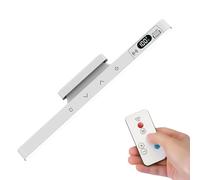 Under Cabinet Lights - ABS 29cm, Wireless LED Light, 5 Color Temps Magnetic Induction Lamp | Remote Control Brightness, LED Light Bar For Counter, Shelf, Closet, Pantry, Stair, Bedroom, Indoor