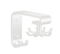 Under Cabinet Utility Hooks - Under Shelf Hanging Hooks | Stainless Steel 360 Rotating Utility Rack | Space Saving Kitchen Tools Storage | Kitchen Organization and Storage Hooks for Home