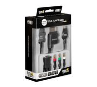 Under Control Câble Multi VGA - Multi VGA Cable Noir pour Consoles de Jeu (Wii, Wii U, PS3, Xbox 360)