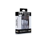 Under Control - Cable USB micro/mini Blanc