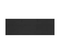 Under Desk Skirt Panel - No-Drill Wire Concealing Modesty Screen | Cord Management Desk Panel for Home Apartment Farmhouse Home Studio Standing Workstation