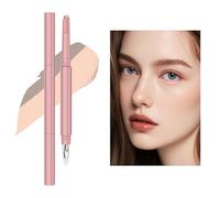 Under Eye Brightener Pencil | Professional Double-Head Makeup Tool Silkworm Pen for Women Girls Mother Cosmetics, 2.5g Net Content, Lightweight Portable Beauty Pencil for Daily Eye Makeup