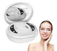 Under Eye Red Light Therapy Eye Pods,Red Light Therapy for Eyes,Microcurrent Eye Massager for Eye Bags Remover, Dark Circles and Wrinkles (A)