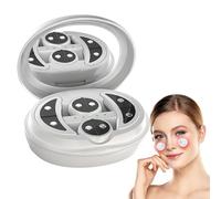 Under Eye Red Light Therapy Eye Pods,Red Light Therapy for Eyes,Microcurrent Eye Massager for Eye Bags Remover, Dark Circles and Wrinkles (B(2-in-1))