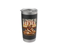 Under Here Found Finually Rescue Dog Gobelet isotherme en acier inoxydable double paroi