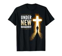 Under New Management - Christian Faith Graphic with Cross T-Shirt Graphique avec Valeur