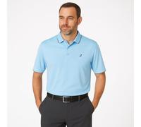 Under Par Hommes Golf Pro Quality T-Shirt Polo Respirant évacuant l’humidité à séchage Rapide, 2311 - Bleu Ciel, XL