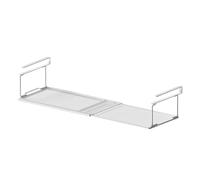 Under Shelf Rack, Expandable Under Cabinet Organizer, Space-Saving Storage Shelfs Kitchen Closet or Desk, Multi-Layer Countertop Racks for Shoes Towels Plates Books Pantry Office Bathroom Use