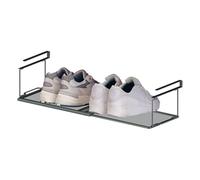 Under Shelf Rack, Expandable Under Cabinet Organizer, Space-Saving Storage Shelfs Kitchen Closet or Desk, Multi-Layer Countertop Racks for Shoes Towels Plates Books Pantry Office Bathroom Use