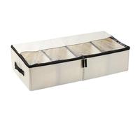 Under The Bed Storage - Adjustable Bins With Handles | Under-Bed Storage Bins With Adjustable Compartments And Handles, Ideal For Closet, Bedroom, Living Room, Home, Apartment, Clothes, Toys, Boots, C