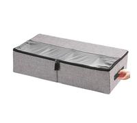 Under The Bed Storage - Ajustable Bins With Handles | Under-Bed Storage Bins With Adjustable Compartments And Handles, Ideal For Closet, Bedroom, Living Room, Home, Apartment, Clothes, Toys, Boots, C