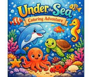Under the Sea Adventures: A fun and creative coloring book, suitable for kids and adults. Great for influencing creativity and exploring your imagination.