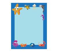 UNDER THE SEA BORDER PAPER 50 PK