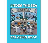 Under the Sea Coloring Book for Kids Ages 8-12: Fun, Cute, and Whimsical Ocean Coloring Pages for Young Children