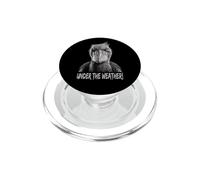 Under The Weather Shoebill Cigogne Humour PopSockets PopGrip pour MagSafe
