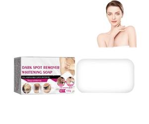 Underarm Armpit Whitening Soap, Savon Éclaircissant de Peau, Dissolvant de Taches Sombres pour le Visage et le Corps, pour Bain Éclaircissant Hydratant Rétrécissement des Pores