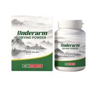 Underarm Powder - 50g Armpit Antiperspirant, Body Freshener for Summer Refreshing, Sweat Control with Long Lasting Freshness, Personal Care, Odor Shield for Commuting Travel and Conference