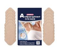 Underarm Sweat Pads | 12 PCS Sweat-Absorbing Patch Anti Sweating Pads | Non Visible Armpit Sweat Patches, Breathable Underarm Sweats Patches for Armpit Protection