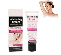 Underarm Whitening Cream, Crème Blanchissante, Skin Lightening Cream, Armpit Whitening Cream, Skin Bleaching Cream, Efficace pour les Aisselles, Les coudes, Blanchit, Nourrit, 50 ml