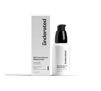 Underated Oil-Free Serum Moisturiser with Oat & Barley Extracts, Lightweight Hydration Formula for Balanced Skin, Non-Greasy Daily Face Moisturiser - 50ml