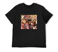 Underbkreky Men's Hilary Mc5 T Shirt Kick Out The Jams Vinyl CD Cover Mc5 T Shirt Kick Out The Jams Vinyl CD Cover Black XXL