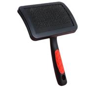 Undercoat Rake for Dogs - Professional Ergonomic Grooming Comb with Non Slip Handle, Pet Hair Brush | Bath Time Home Vet Spa Daily Shedding Care Compatible Short Hair Puppy Cat Face Back