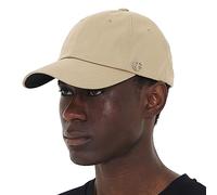 UNDERCONTROL Casquette à Boule surdimensionnée Extra Large à Couronne Haute pour Grosse tête XXL Étiquette en Acier Cousue à la Grande Taille XL Coton Casquette Papa Coréenne (Beige)
