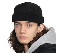 UNDERCONTROL Casquette de Montre Miki en Velours côtelé sans Bord chalutier Leon Harbour, Unisexe, crâne de Marin, Chapeau d'extérieur, pêcheur, Tactique, Boucle réglable, Bonnet Docker, Corée (Noir)