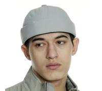 UNDERCONTROL Chapeau de pêcheur sans Bord coloré en Nylon Supplex UPF 40 déperlant avec Revers roulé sans visière pour l'été (Gris)