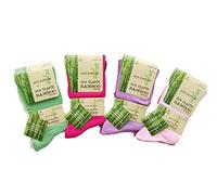 Undercover 6 Pairs Ladies Bamboo Non Elastic SE047 Socks Fashion Colours