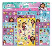Undercover 66000000035 - Gabby's Dollhouse Mega Set Stickers - 500 Gabbys Dollhouse Stickers by Undercover