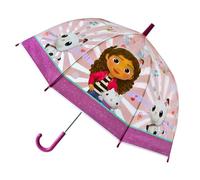 Undercover 6600000040 - Parapluie de Cabinet de Poupée Gabbys - Parapluie pour Armoire de Poupée Gabbys sous couverture, longueur 66 cm, diamètre 69cm