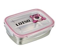 Undercover - Boîte à goûter Lotso avec Joint en Silicone - en Acier Inoxydable - capacité de 550 ML - boîte à Sandwich Scolaire - boîte à goûter pour Enfants - Lunchbox