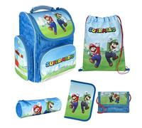 Undercover Clou School Bag Set, 5 Pieces, Sacs d'école Unisex Kids, Bleu, Taille Unique
