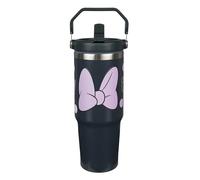 Undercover - Disney Minnie Mouse gobelet isotherme avec anse - capacité de 900 ml - gobelet en acier inoxydable avec anse - gourde étanche