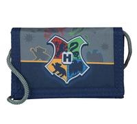 Undercover Harry Potter Pochette tour de cou pour enfant 9 x 13 x 2 cm Motif château Bleu