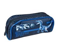 Undercover JURP0691 Trousse Jurassic World pour l'école et Les Loisirs Bleu 22 x 7 x 9 cm