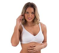 Naturana Femmes Souple Tasse 100% Coton Quotidien sans Fil Soutien-Gorge 86545