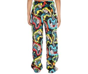 Undercover Lingerie Pantalon de pyjama en polaire doux pour homme et garçon avec ceinture élastiquée, L