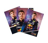 Undercover - Lot de 3 cahiers Max Verstappen - Plastique - Multicolore